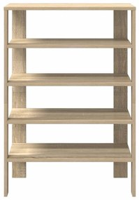 Ράφι παπουτσιών Sonoma Oak 61x32x87,5 cm Κατασκευασμένο ξύλο - Καφέ