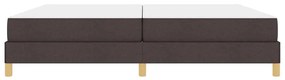 vidaXL Κρεβάτι με ελατήρια Καφέ 200 x 200 cm