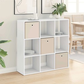 vidaXL Πλαϊνό γραφείο Λευκό 102 x 31 x 99,5 εκ.