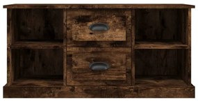 vidaXL Έπιπλο Τηλεόρασης Καπνιστή Δρυς 99,5x35,5x48 εκ. Επεξ. Ξύλο