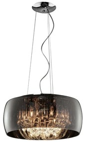 Φωτιστικό Οροφής Vapore 311210606 Chrome Trio Lighting Metal, Glass