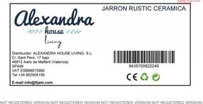 Βάζο Alexandra House Living Καφέ Κεραμικά