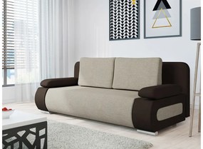 Καναπές - κρεβάτι Mena με αποθηκευτικό χώρο , 200x92x77cm, Μπεζ - PL6282