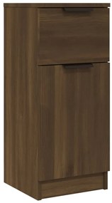 vidaXL Ντουλάπι Καφέ Δρυς 30 x 30 x 70 εκ. από Επεξεργασμένο Ξύλο