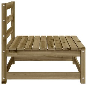 vidaXL Καναπέδες Κήπου Χωρίς Μπράτσα 70x70x67 εκ. Επεξ. Πεύκου
