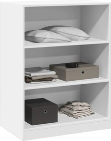 vidaXL Ντουλάπα Λευκή 77 x 48 x 102 εκ. από Επεξεργασμένο Ξύλο