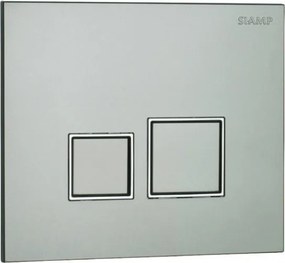 Siamp Square Chrome Mat 111980 - Πλακέτα Χειρισμού