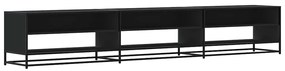 ντουλάπι τηλεόρασης vidaXL Μαύρο 270x40x46 cm Κατασκευασμένο ξύλο