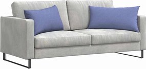 vidaXL Μαξιλάρι Καναπέ 2 pcs ύφασμα Μπλε τζην 80 x 40 cm