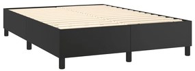 ΚΡΕΒΑΤΙ BOXSPRING ΜΕ ΣΤΡΩΜΑ ΜΑΥΡΟ 140X190ΕΚ.ΑΠΟ ΣΥΝΘΕΤΙΚΟ ΔΕΡΜΑ 3142719