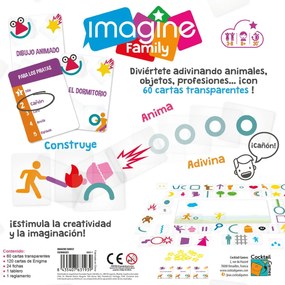 Παιχνίδι των δεξιοτήτων Asmodee Imagine Family