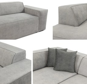 Γωνιακός Καναπές Miami 270, 267x205x72cm, 101 kg, Πόδια: Πλαστική ύλη | Epipla1.gr