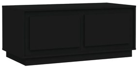 vidaXL Τραπεζάκι Σαλονιού Μαύρο 102x50x44 εκ. από Επεξεργασμένο Ξύλο