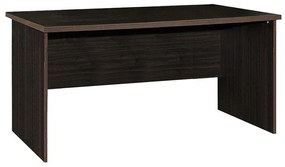 Γραφείο εργασίας Payton pakoworld σε ανθρακι- wenge απόχρωση 150x72.5x76εκ