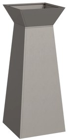 vidaXL Βάση φυτών Ανθεκτικό ατσάλι 40 x 40 x 101 εκ. Διακοσμητικά ένθετα
