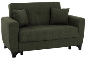 ΚΑΝΑΠΕΣ ΚΡΕΒΑΤΙ HEMA ΔΙΘΕΣΙΟΣ ΨΗΛΗ ΠΛΑΤΗ DARK OLIVE HM3243.05 160x84x88 εκ.