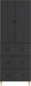 vidaXL Σέτ Ντουλαπιών 2 τμχ. Επεξεργασμένο Ξύλο