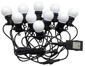 ΓΙΡΛΑΝΤΑ ΦΩΤΙΣΜΟΥ LED - 10M - 10PCS - COOL WHITE - 150920