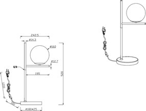 Πορτατίφ Trio Lighting Pure White 502000132
