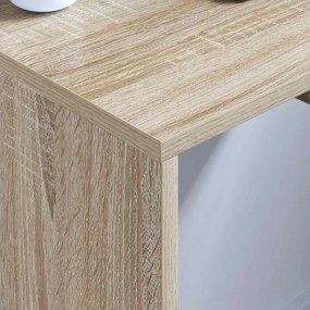 vidaXL Επιτοίχιο γραφείο Επιτοίχιο Δρύς Sonoma 60 x 45 x 30 cm