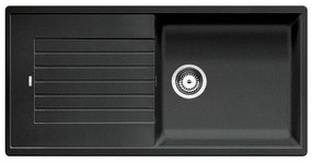 Blanco Zia XL 6 S Anthracite SILGRANIT™ PuraDur™ Γρανιτένιος Νεροχύτης Ένθετος Αντιστρεφόμενος με 1 Γούρνα και ποδιά 100x50cm