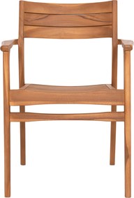 ΠΟΛΥΘΡΟΝΑ BOZZY HM9935 ΜΑΣΙΦ ΞΥΛΟ TEAK ΣΕ ΦΥΣΙΚΟ 58x61x80,5Υ