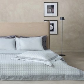 Κουβερλί Felicity 22 (Σετ 3τμχ) Silver Kentia Υπέρδιπλo 230x250cm 100% Βαμβακοσατέν