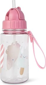 Παγούρι 400ml Με Καλαμάκι Saro Ice Creams 74006