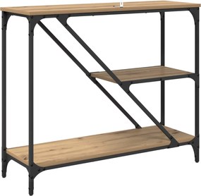 vidaXL Τραπέζι κονσόλας Artisan Oak 88,5 x 30 x 75 εκ.
