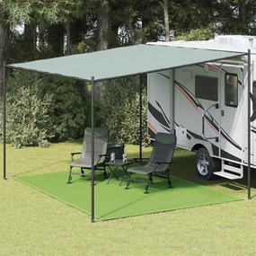 vidaXL Χαλί Σκηνής Ανοιχτό Πράσινο 300x400 εκ. από HDPE