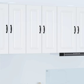 vidaXL Πάνελ πλυντηρίου πιάτων Kalmar Λευκό 30 x 31 x 80 εκ.
