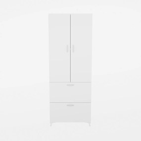 Παπουτσοθήκη Ντουλάπι Yasam - Χρώμα Λευκό - 60x31,5x163,6εκ