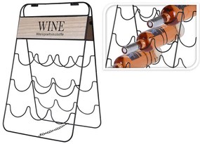 Bάση για Μπουκάλια Κρασιού 9 Θέσεων, με διαστάσεις 49x30x26cm