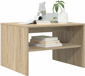 vidaXL Τραπεζάκι σαλονιού Δρύς Sonoma 60 x 50 x 40 εκ