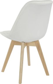Καρέκλα DKD Home Decor Λευκό 48 x 56 x 83 cm