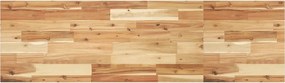 vidaXL Ράφι Κρεμαστό 140x40x2 εκ. Φινίρισμα Λαδιού Μασίφ Ακακία