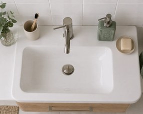 Δοχείο Κρεμοσάπουνου από Δολομίτη 300ml 8x5.5x18.2cm Green MRShome