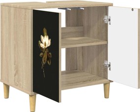 vidaXL Ντουλάπι Μπάνιου BREMEN Sonoma 60 x 40 x 60 εκ