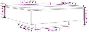 ΤΡΑΠΕΖΑΚΙ ΣΑΛΟΝΙΟΥ ΚΑΠΝΙΣΤΗ ΔΡΥΣ 100X100X31 ΕΚ. ΕΠΕΞΕΡΓ. ΞΥΛΟ 836599