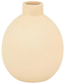 Διακοσμητικό Βάζο (Φ14.5x18) A-S Rily Beige 204294B