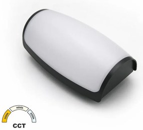 Adeleq Απλίκα LED PC 12W CCT 22.5x12.4x9.6cm IP65 Γραφίτης 21-01281