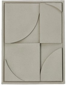 Διακοσμητικό Τοίχου ArteLibre Μπεζ Polyresin 29.5x3.5x39.5cm Arte-05154103
