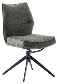 Bali Καρεκλα Relax Μαύρη + Υποπόδιο 83x86x102 cm