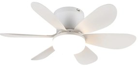 Ανεμιστήρας Reality Lighting -RL LUND R67462131 Λευκό Ματ (White Mat) 2700 - 6500K