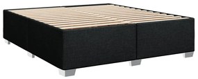 ΚΡΕΒΑΤΙ BOXSPRING ΜΕ ΣΤΡΩΜΑ ΜΑΥΡΟ 200X200 ΕΚ. ΥΦΑΣΜΑΤΙΝΟ 3292897