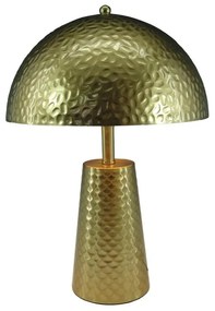 Table lamp Ambient Inart E27 gold metal D30x44cm 30x30x44 εκ.