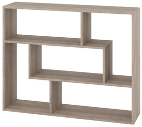 Ράφι Τοίχου POLKA-5 Σταχτί 103x25x81,4