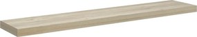 vidaXL Ράφι Τοίχου Χρώμα Δρυός 120x23,5x3,8 εκ. MDF