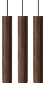 Κρεμαστό Φωτιστικό Οροφής 3xLED 2W Δρύινο Chimes Cluster 3 Umage-2231-Καφέ 2231