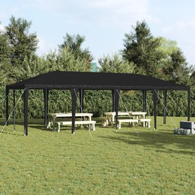vidaXL Σκηνή Πάρτυ Ανθρακί, Λευκό 800 x 400 x 266 εκ